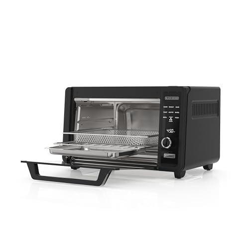 BLACK+DECKER Crisp 'N Bake™ 6-Slice Digital Air Fry Toaster Oven - My Kitchen Products