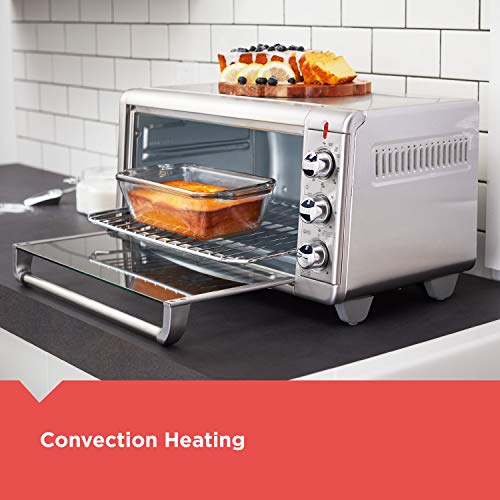 BLACK+DECKER Crisp 'N Bake Air Fry Countertop Convection Toaster Oven, XL Capacity, 8-Slice, 5-in-1, Fits 9” x 13” pan,12” Pizza, 60-Min Timer, Bake, Broil, Air Fry, Toast, Keep Warm, Stainless Steel - My Kitchen Products