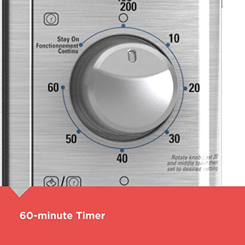BLACK+DECKER Crisp 'N Bake Air Fry Countertop Convection Toaster Oven, XL Capacity, 8-Slice, 5-in-1, Fits 9” x 13” pan,12” Pizza, 60-Min Timer, Bake, Broil, Air Fry, Toast, Keep Warm, Stainless Steel - My Kitchen Products