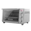 BLACK+DECKER Crisp 'N Bake Air Fryer Countertop Convection Toaster Oven, Large Capacity, 6-Slice, 5-in-1, Fits 12” Pizza, 60-Min Timer, Bake, Broil, Air Fry, Toast, Keep Warm, Stainless Steel - My Kitchen Products