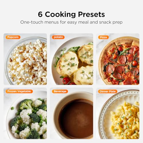 BLACK+DECKER EM9P02P9 Countertop Microwave Oven, 0.9 Cu Ft, 900W with 6 One-Touch Presets, Express Cooking, 10 Power Levels, and Child Safety Lock, Black - My Kitchen Products