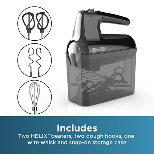 BLACK+DECKER Hand Held Mixer MX610B, 5-Speed - My Kitchen Products