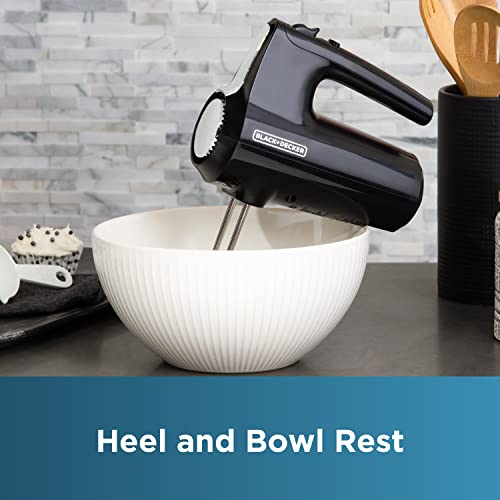 BLACK+DECKER Hand Held Mixer MX610B, 5-Speed - My Kitchen Products