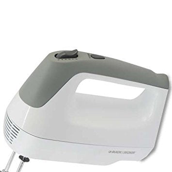 BLACK+DECKER Lightweight Hand Mixer, White, MX1500W - My Kitchen Products
