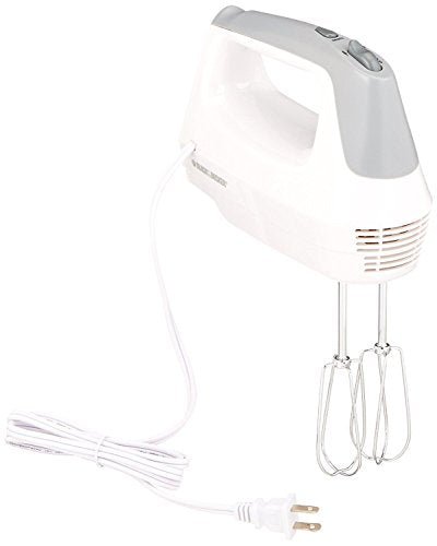 BLACK+DECKER Lightweight Hand Mixer, White, MX1500W - My Kitchen Products