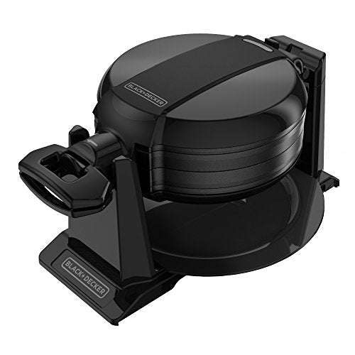 BLACK+DECKER Rotating Waffle Maker, Black, WMD200B - My Kitchen Products
