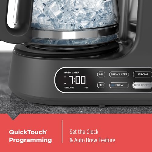 BLACK+DECKER Split Brew 12-Cup Digital Coffee Maker, CM0122, Iced or Hot Coffee, Programmable, Quick Touch, 4-Hour Keep Warm - My Kitchen Products