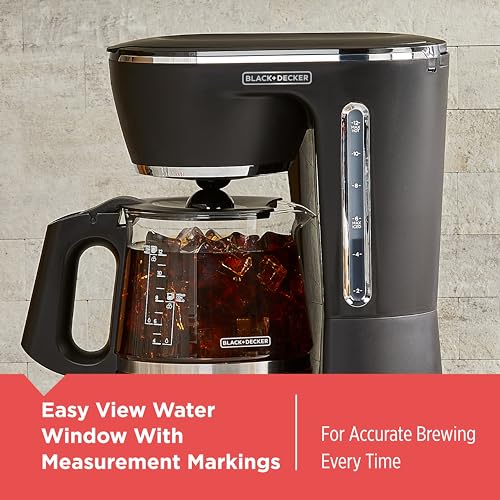 BLACK+DECKER Split Brew 12-Cup Digital Coffee Maker, CM0122, Iced or Hot Coffee, Programmable, Quick Touch, 4-Hour Keep Warm - My Kitchen Products