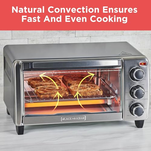 BLACK+DECKER TO1313SBD Toaster Oven, 15.47 Inch, Silver - My Kitchen Products