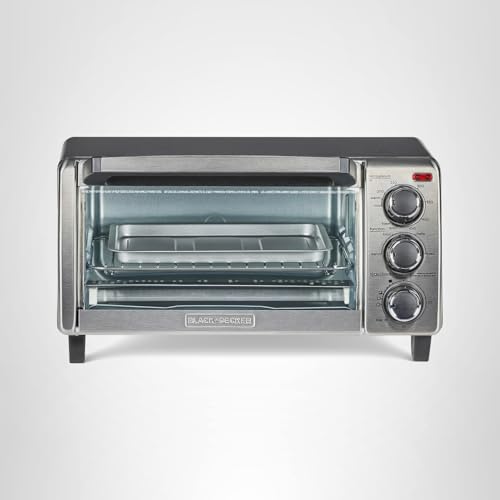 BLACK+DECKER TO1313SBD Toaster Oven, 15.47 Inch, Silver - My Kitchen Products