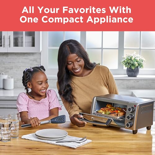 BLACK+DECKER TO1313SBD Toaster Oven, 15.47 Inch, Silver - My Kitchen Products