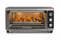 BLACK+DECKER TO3250XSBD 8-Slice Extra Wide Convection Countertop Toaster Oven, Includes Bake Pan, Broil Rack & Toasting Rack, Stainless Steel/Black - My Kitchen Products
