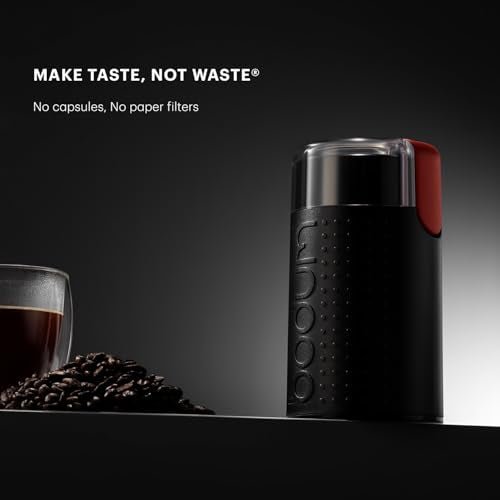 Bodum Bistro Electric Blade Coffee Grinder, Black - My Kitchen Products
