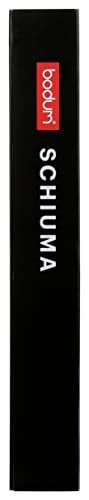 Bodum Schiuma Battery Operated Milk Frother for Coffee, Lattes, Hot Chocolate, Mocha, Cappuccino, Black - My Kitchen Products
