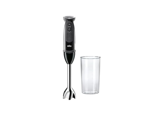 Braun MQ5000 Vario Hand Blender Stick – 21-Speed Handheld Immersion Blender with Turbo Boost, Stainless Steel Blades, SplashControl, EasyClick System, 400W, Hand Blenders for Smoothies - My Kitchen Products