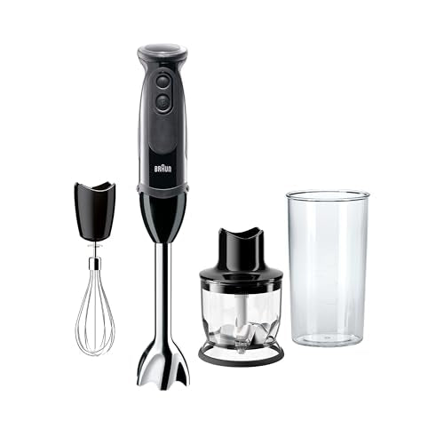 Braun MQ5025 Hand Blender Multiquick Vario, MQ5025, Black - My Kitchen Products