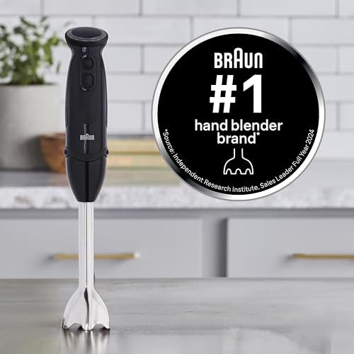 Braun Multiquick 5 Vario Hand Blender (SS Blending Shaft+1.5C Chopper+ Masher + Whisk+ Beaker), MQ5027, Black - My Kitchen Products