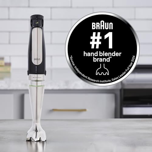 Braun MultiQuick MQ7025X Immersion Blender, Faster, Finer Blending - My Kitchen Products