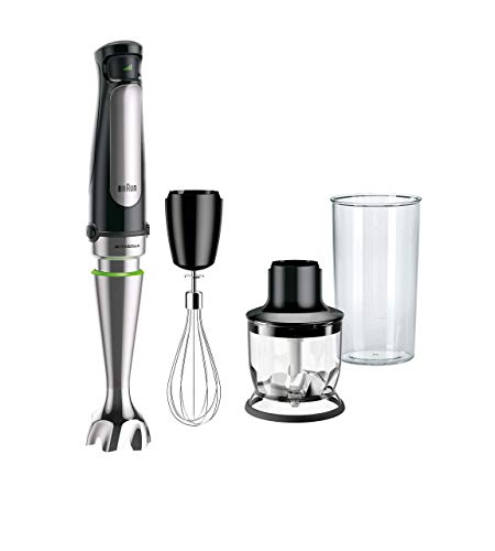 Braun MultiQuick MQ7025X Immersion Blender, Faster, Finer Blending - My Kitchen Products