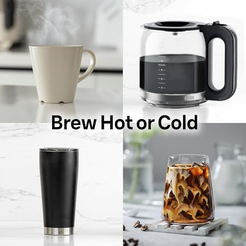 Braun PureFlavor 14‑Cup Programmable Coffee Maker – Fast Brew Speed, Touch Display, Bold & Brew‑Over‑Ice Modes, FlavorCarafe & Adjustable Warm Plate - My Kitchen Products
