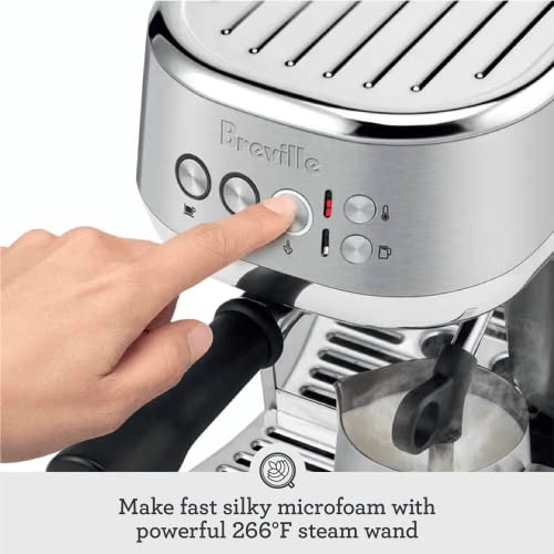 Breville Bambino Plus Espresso Machine BES500DBL, Damson Blue - My Kitchen Products