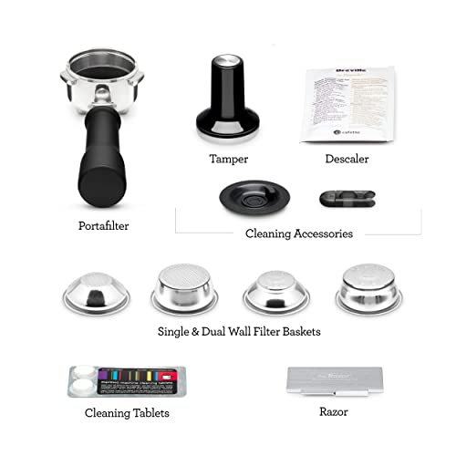 Breville Bambino Plus Espresso Machine BES500DBL, Damson Blue - My Kitchen Products
