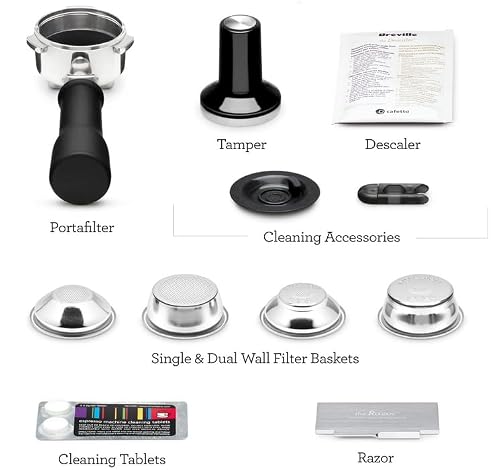 Breville Bambino Plus Espresso Machine Bundle w/ Baratza Encore ESP Espresso Grinder | Black | BEP501BTR1BNA1 - My Kitchen Products