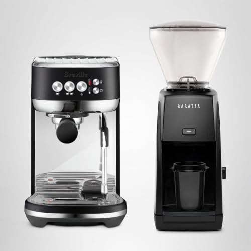 Breville Bambino Plus Espresso Machine Bundle w/ Baratza Encore ESP Espresso Grinder | Black | BEP501BTR1BNA1 - My Kitchen Products
