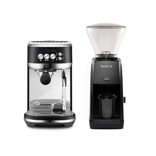 Breville Bambino Plus Espresso Machine Bundle w/ Baratza Encore ESP Espresso Grinder | Black | BEP501BTR1BNA1 - My Kitchen Products