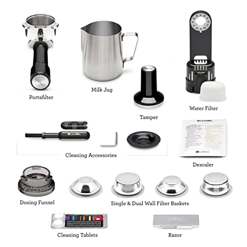 Breville Barista Express Espresso Machine BES870BSXL, Black Sesame - My Kitchen Products