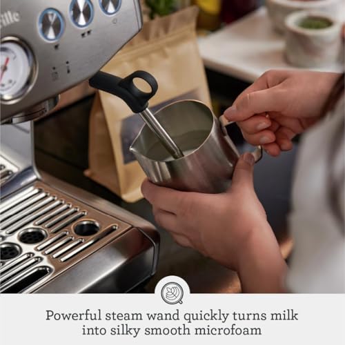Breville Barista Express Impress Espresso Machine BES876BSS, Brushed Stainless Steel - My Kitchen Products
