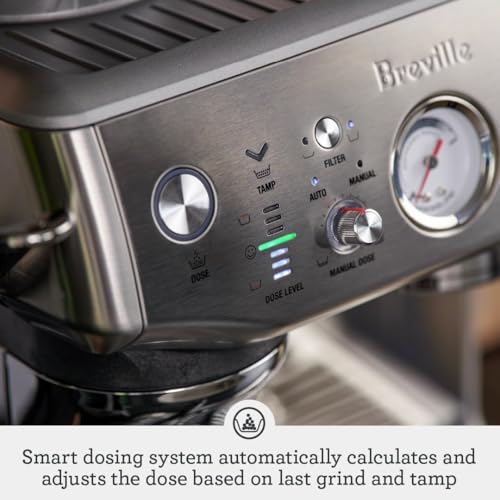 Breville Barista Express Impress Espresso Machine BES876BSS, Brushed Stainless Steel - My Kitchen Products