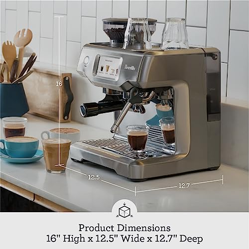 Breville Barista Touch Espresso Machine BES880BTR, Black Truffle - My Kitchen Products