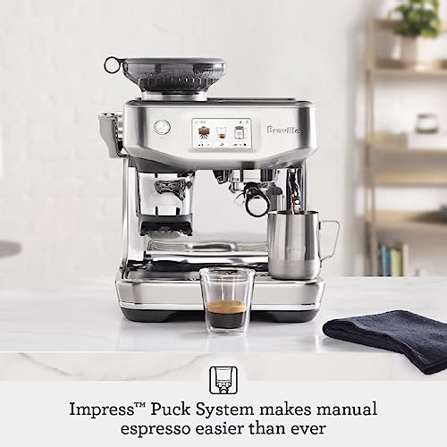 Breville Barista Touch Impress Espresso Machine BES881BSS, Brushed Stainless Steel - My Kitchen Products