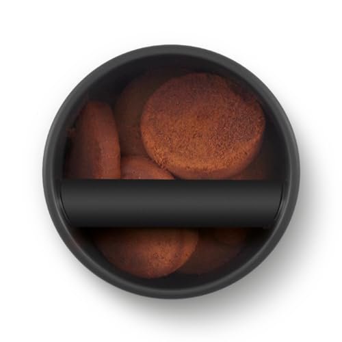 Breville BEA501BSS Knock Box 10 Espresso Machine Accessory, 10 Puck Capacity, Brushed Stainless Steel - My Kitchen Products