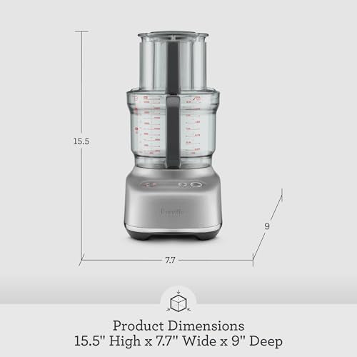 Breville BFP610 Sous Chef 9 Cup Food Processor, Small, Brushed Stainless Steel - My Kitchen Products