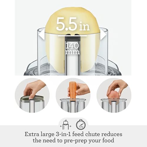 Breville BFP838 Paradice 16 Cup Food Processor and Dicer, Large, Brushed Stainless Steel - My Kitchen Products