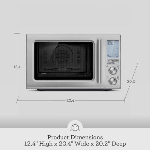 Breville BMO870BSS Combi Wave 3-in-1 Microwave, Air Fryer and Convection Oven, Brushed Stainless Steel - My Kitchen Products