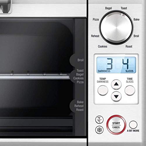Breville BOV450XL Mini Smart Countertop Oven and Toaster Oven, Small, Brushed Stainless Steel - My Kitchen Products