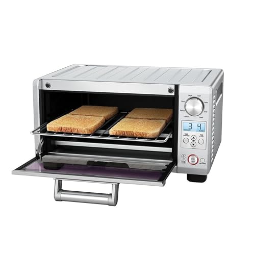 Breville BOV450XL Mini Smart Countertop Oven and Toaster Oven, Small, Brushed Stainless Steel - My Kitchen Products