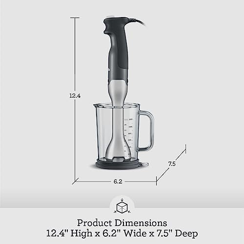 Breville BSB510XL Control Grip Immersion Blender, Brushed Stainless Steel - My Kitchen Products