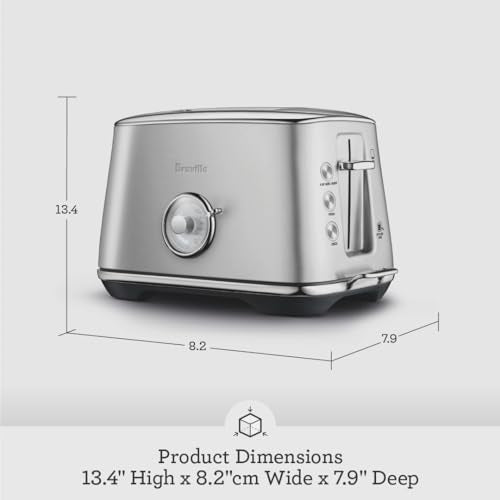 Breville BTA735DBL Toast Select Luxe Kitchen Toaster, 2 Slice, Damson Blue - My Kitchen Products