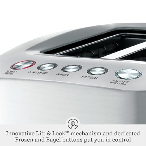 Breville BTA820XL Die-Cast Smart Toaster, 2 Slice, Brushed Stainless Steel - My Kitchen Products