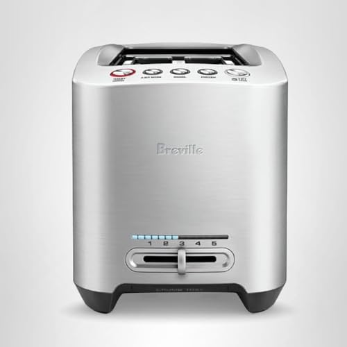 Breville BTA820XL Die-Cast Smart Toaster, 2 Slice, Brushed Stainless Steel - My Kitchen Products