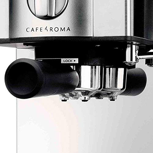 Breville ESP8XL Cafe Roma Stainless Espresso Maker, 9x9x12, Silver - My Kitchen Products