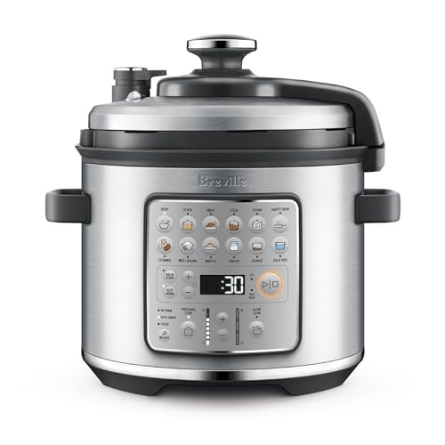 Breville Fast Slow Go Pressure Cooker BPR680BSS, Brushed Stainless Steel - My Kitchen Products