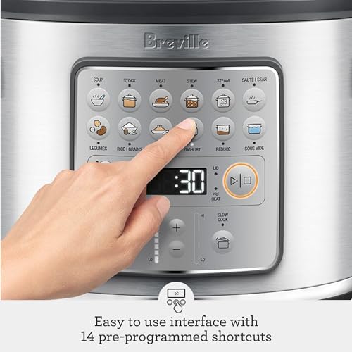 Breville Fast Slow Go Pressure Cooker BPR680BSS, Brushed Stainless Steel - My Kitchen Products
