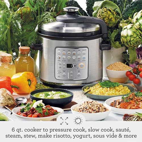 Breville Fast Slow Go Pressure Cooker BPR680BSS, Brushed Stainless Steel - My Kitchen Products