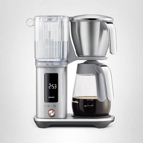 Breville Luxe Drip Coffee Machine BDC465BSS, Brushed Stainless Steel, Thermal Carafe - My Kitchen Products