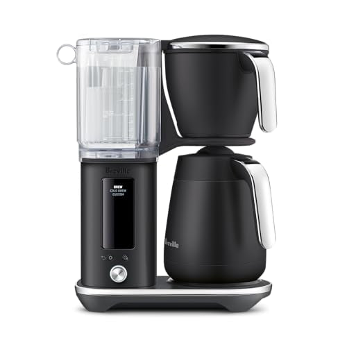 Breville Luxe Drip Coffee Machine BDC465BTR, Black Truffle, Thermal Carafe - My Kitchen Products